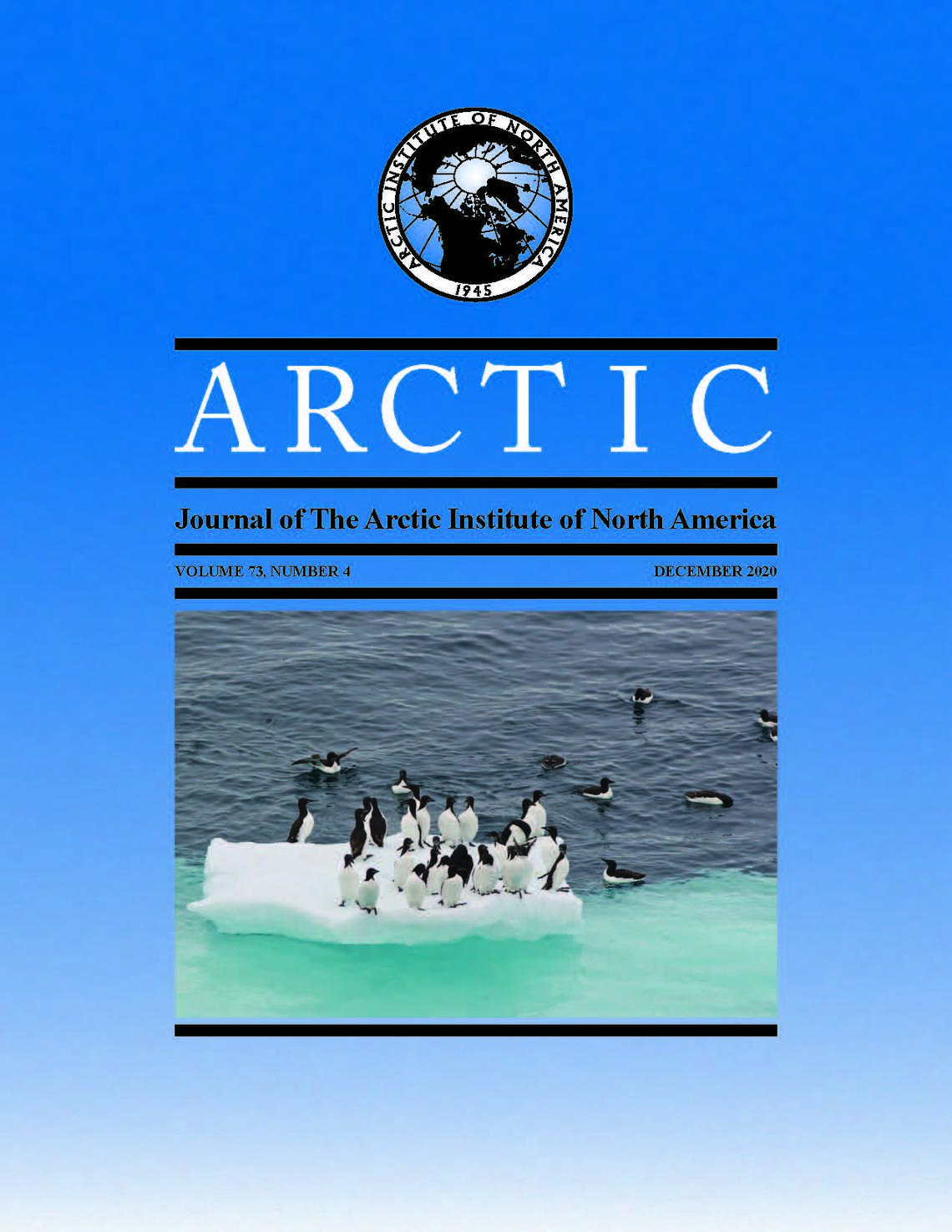Arctic Journal Cover