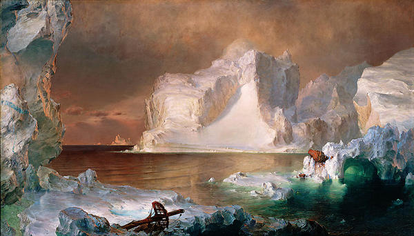 The Icebergs, by Frederic Edwin Church (1861)
