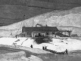 Sketch of Fort Conger from 1883 (Source: NOAA)